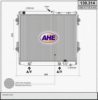 TOYOT 1640051040 Radiator, engine cooling